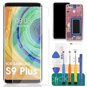 galaxy s9 plus 純正有機OLED液晶 &フレーム Amazon.com: Original for Samsung Galaxy S9 Plus Screen for